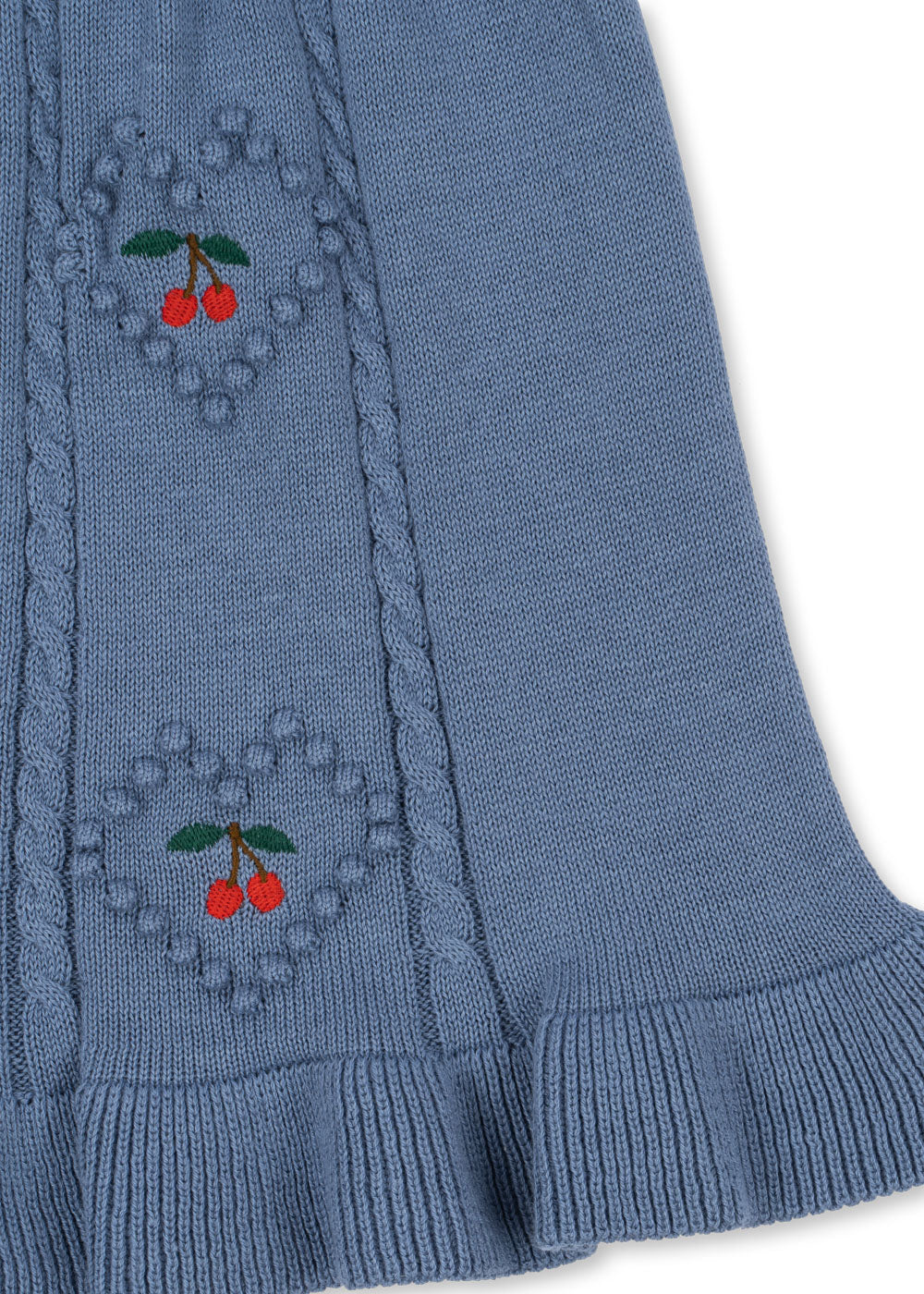 [Konges slojd] Soleil Knit Skirt GOTS - Country Blue