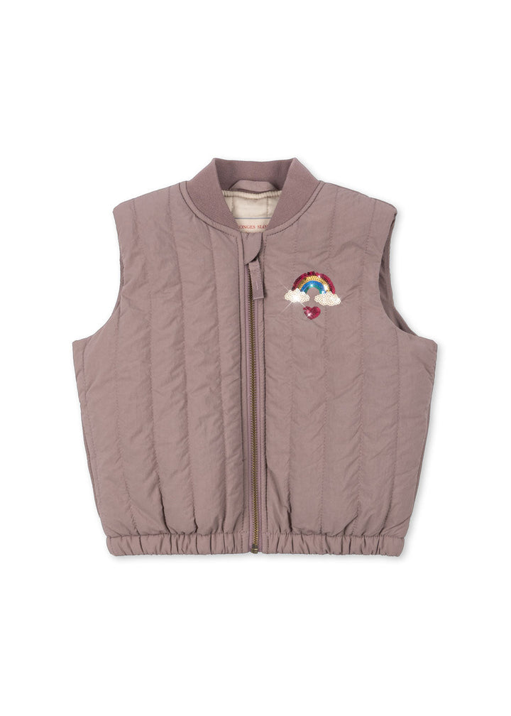 [Konges slojd] Juno Sequin Vest - Twilight Mauve