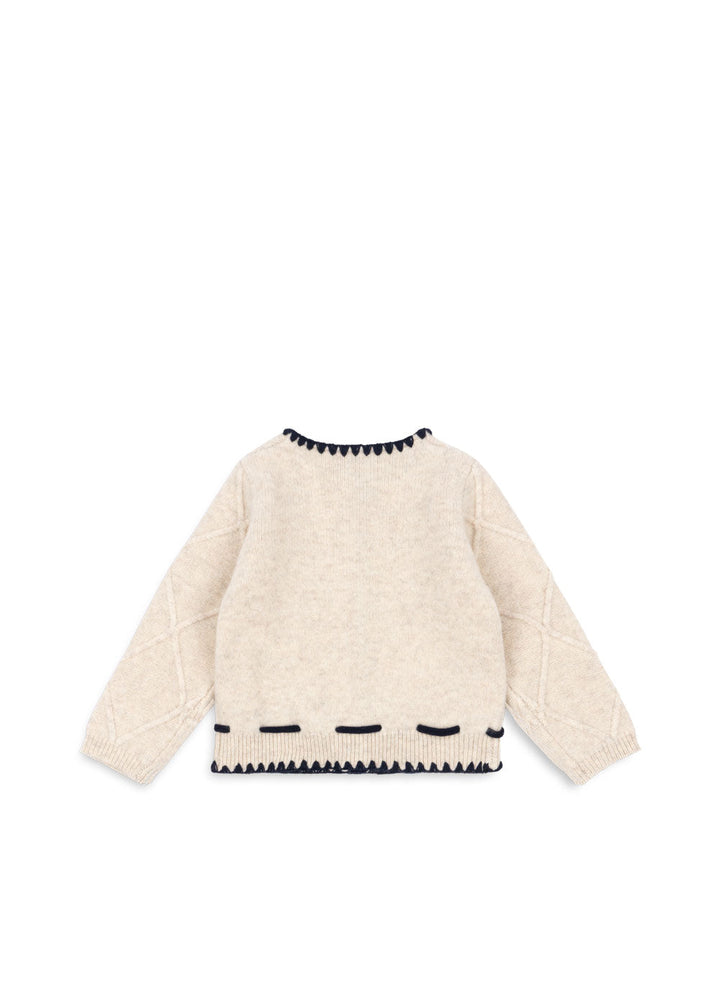 [Konges slojd] Iska Cardigan - Tap Shoe