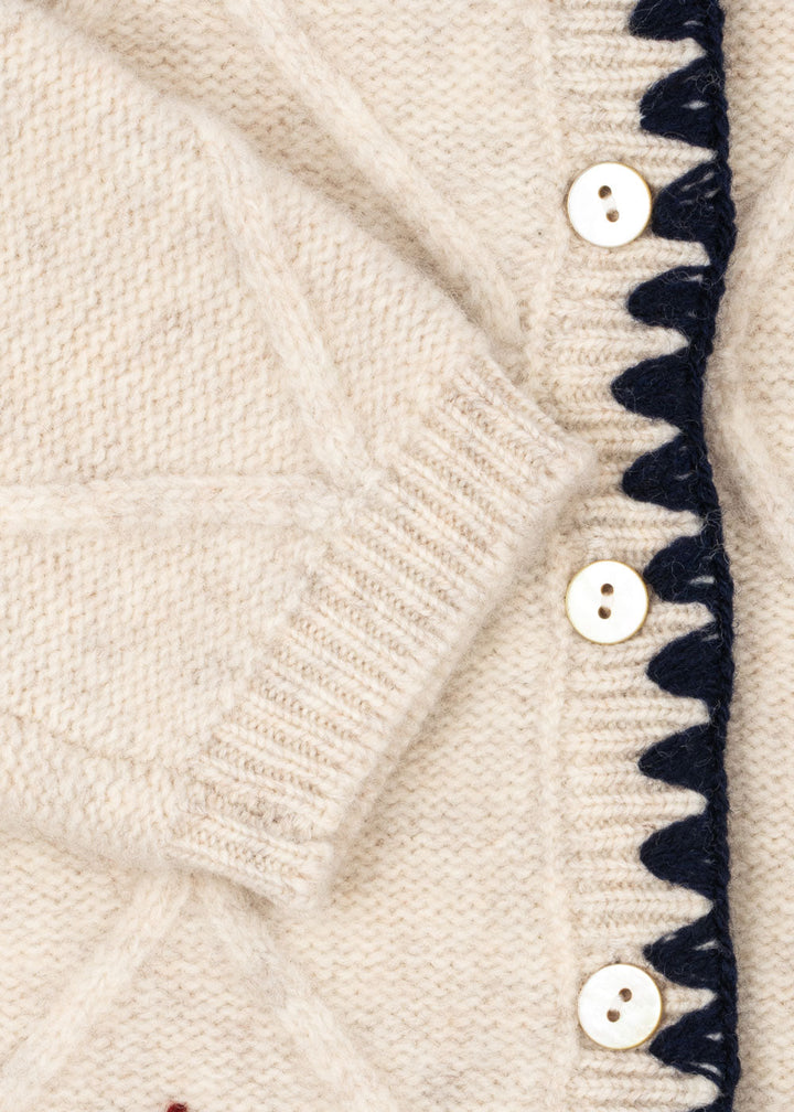 [Konges slojd] Iska Cardigan - Tap Shoe