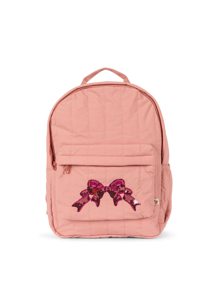 [Konges slojd] Juno Quilted Sequin Backpack - Rose
