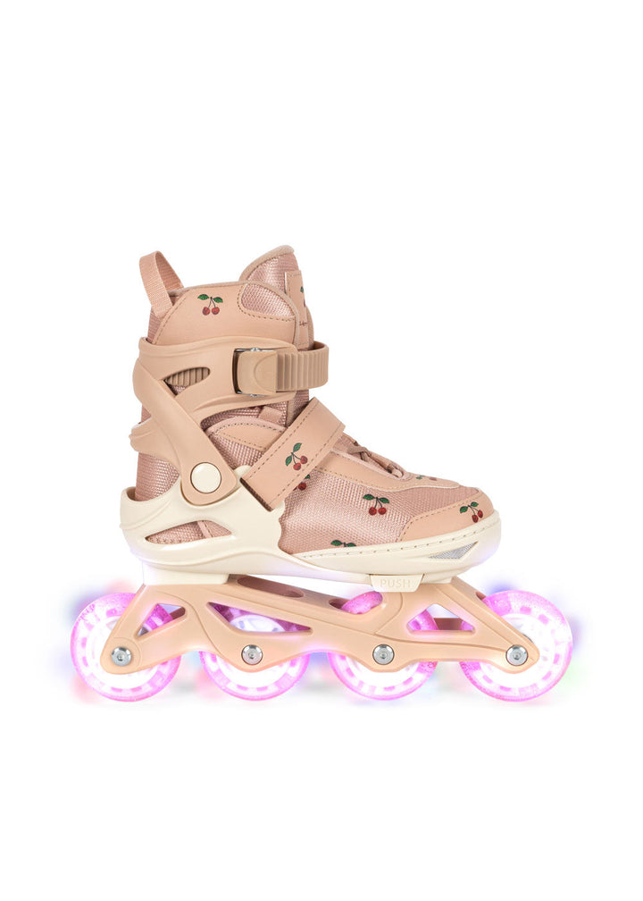 [Konges Slojd]Light up Roller Skates - Cherry Blush