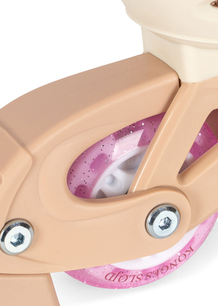 [Konges Slojd]Light up Roller Skates - Cherry Blush