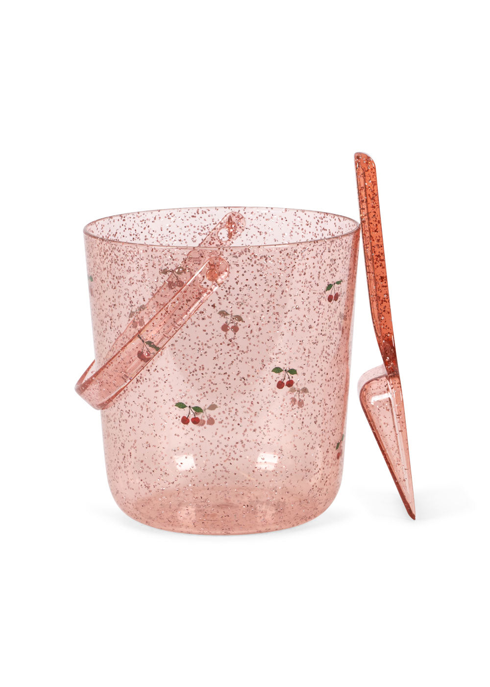 [Konges slojd] Glitter Bucket And Shovel Print - Cherry