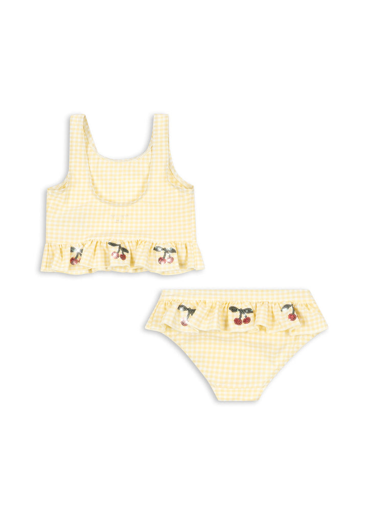 [Konges Slojd] Etta Bikini - Banana Almond Check