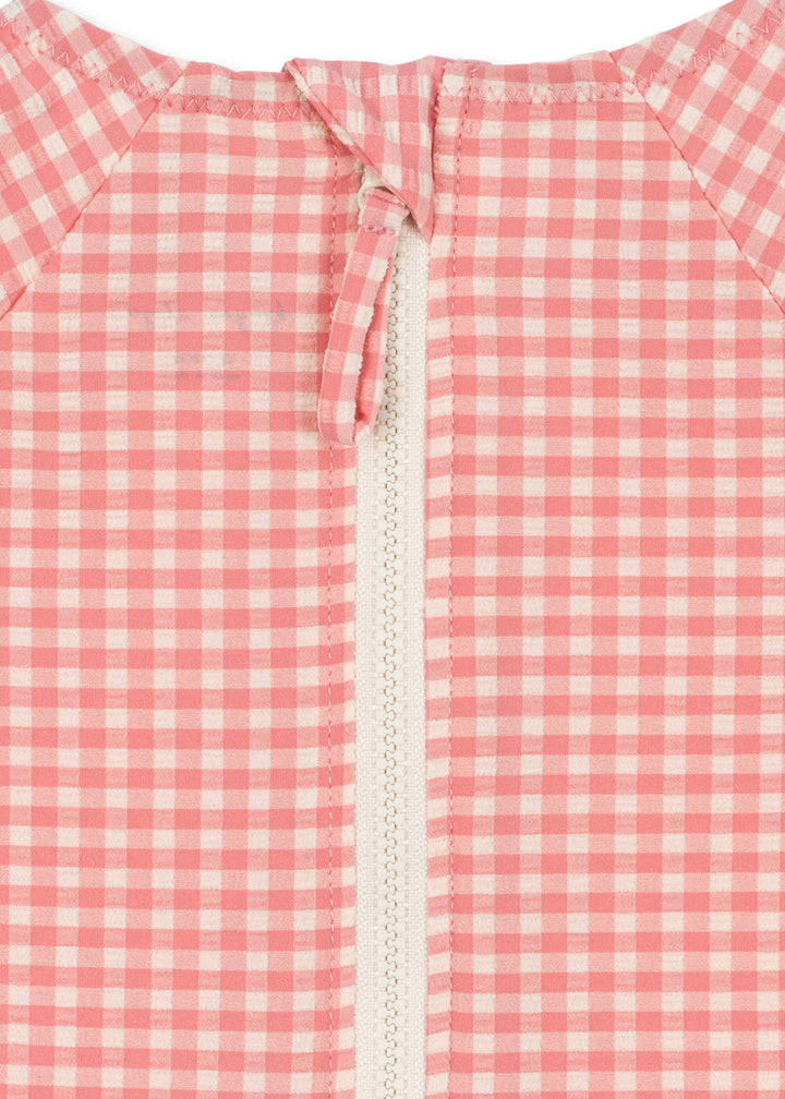 [Konges Slojd] Etta LS Swimsuit - Geranium Pink