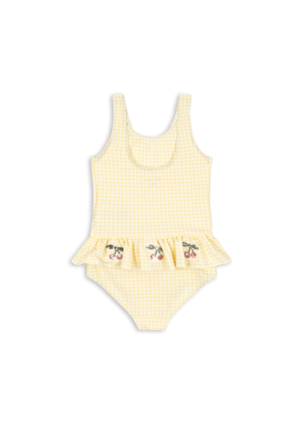 [Konges Slojd] Etta Swimsuit - Banana Almond Check