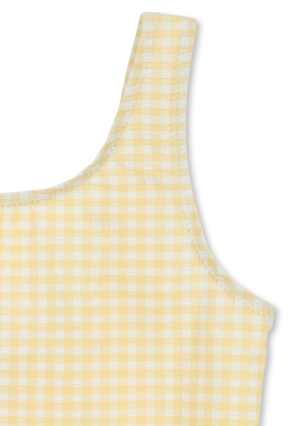 [Konges Slojd] Etta Swimsuit - Banana Almond Check