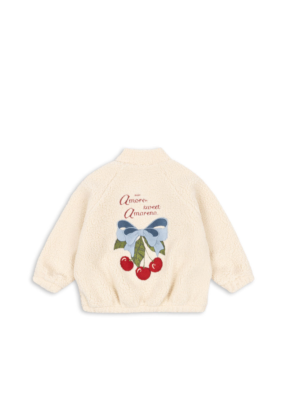 [Konges slojd] Jazz Teddy Jacket - White Smoke