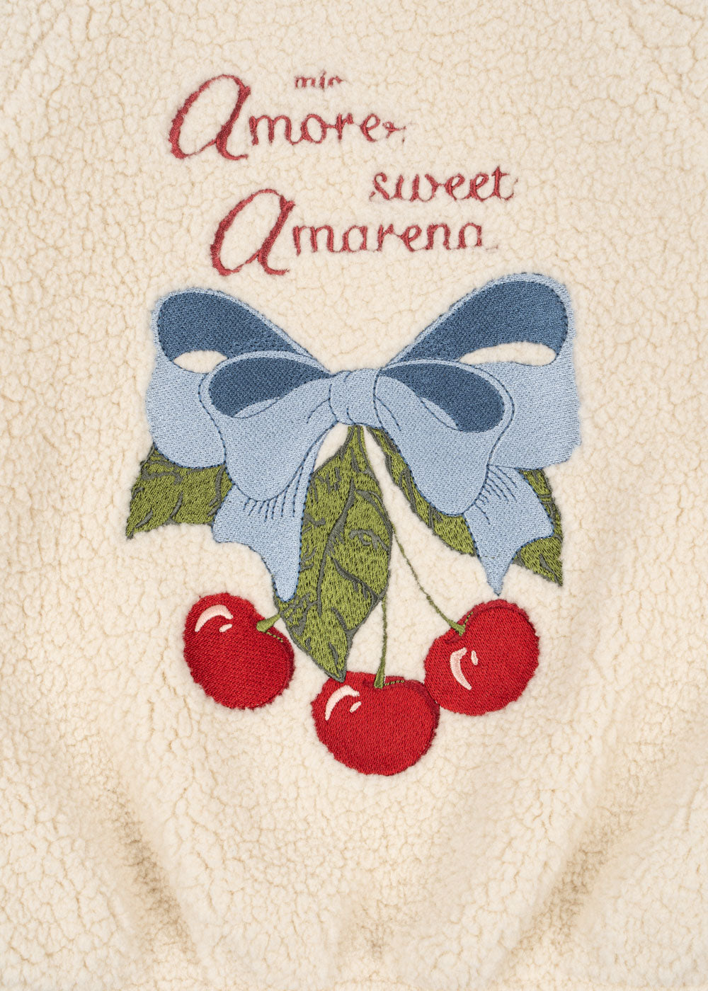 [Konges slojd] Jazz Teddy Jacket - White Smoke