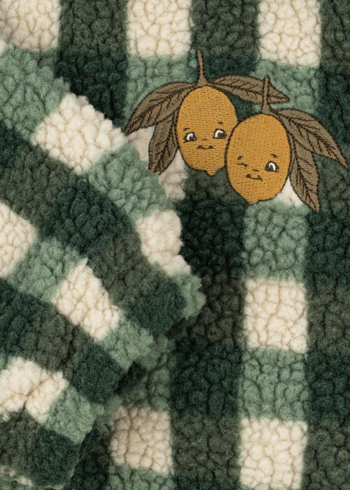 [Konges slojd] Jody Teddy Jacket GRS - Green Check