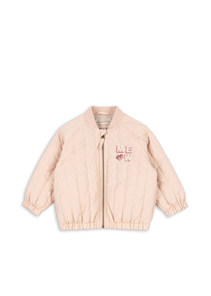 [Konges slojd] Juno Kitty Bomber Jacket - Cameo Rose