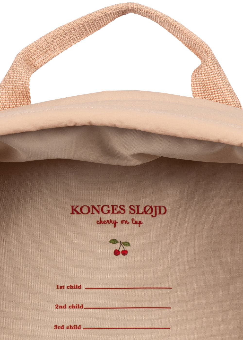 [Konges slojd] Juno Kitty Backpack -Cameo Rose