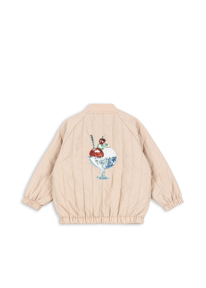 [Konges slojd] Juno Sequin Bomber Jacket - Ice Cream