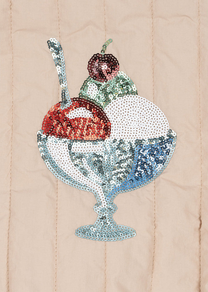 [Konges slojd] Juno Sequin Bomber Jacket - Ice Cream