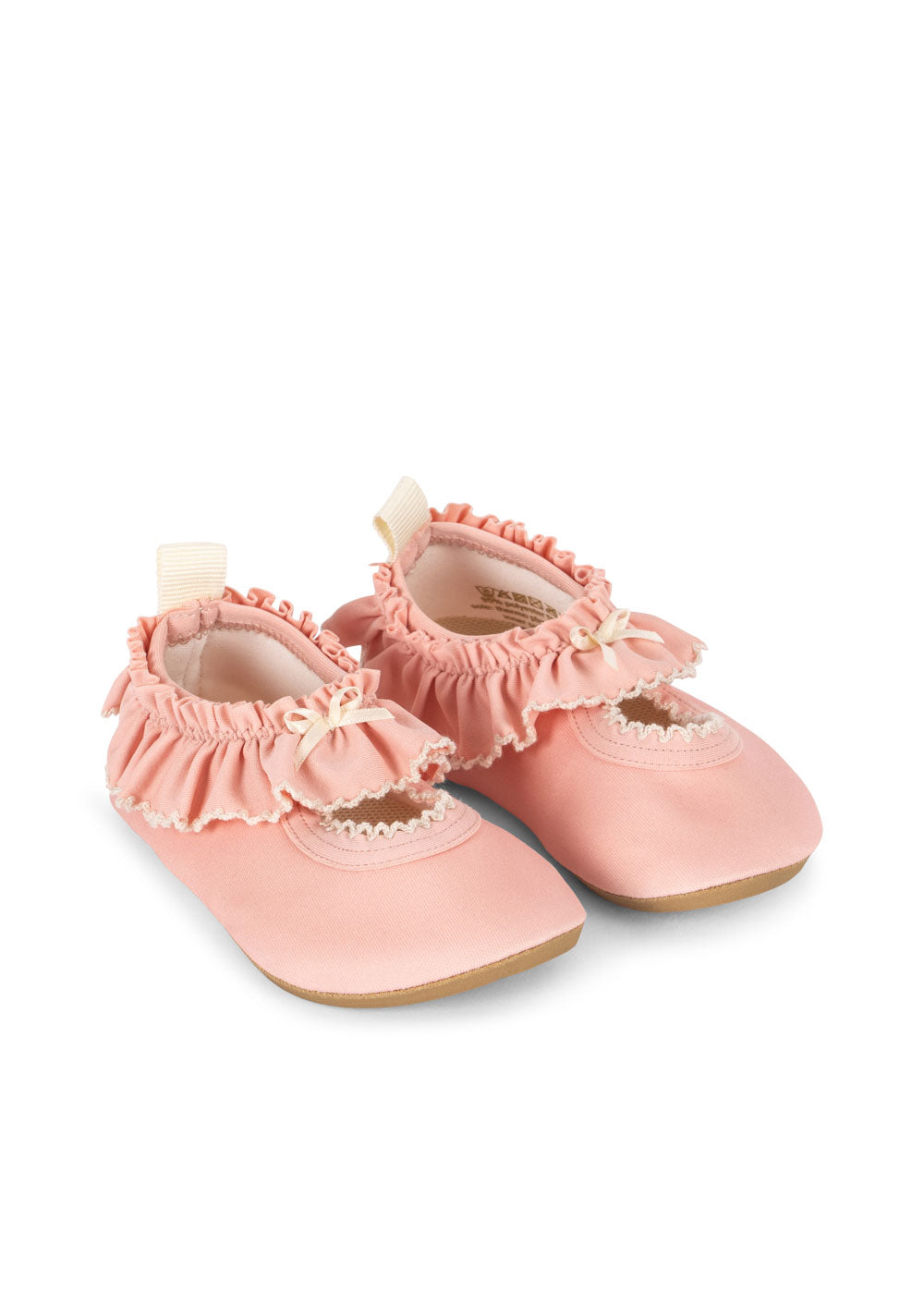 [Konges slojd] Kitty Frill Swim Shoes - Powder Pink