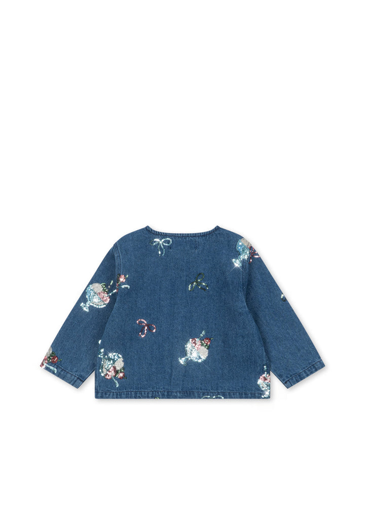 [Konges slojd] Magot Sequin Denim Jacket GRS - Gelato