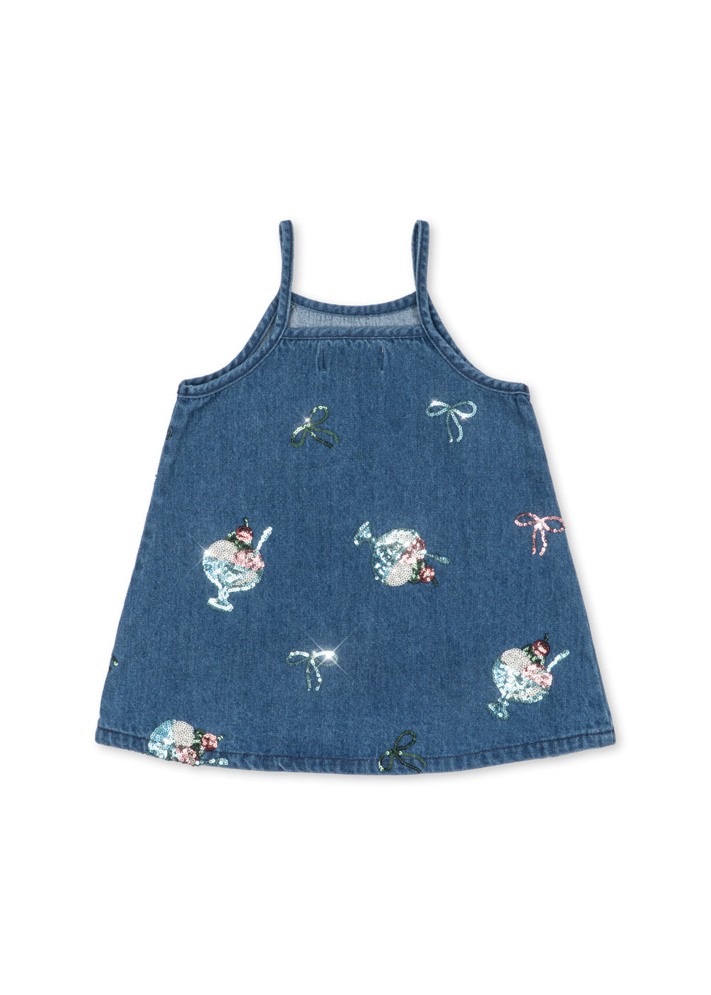 [Konges slojd] Magot Sequin Strap Dress GOTS - Gelato