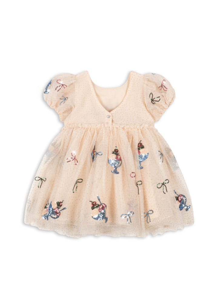 [Konges slojd] Yvonne Puff Dress - Gelato