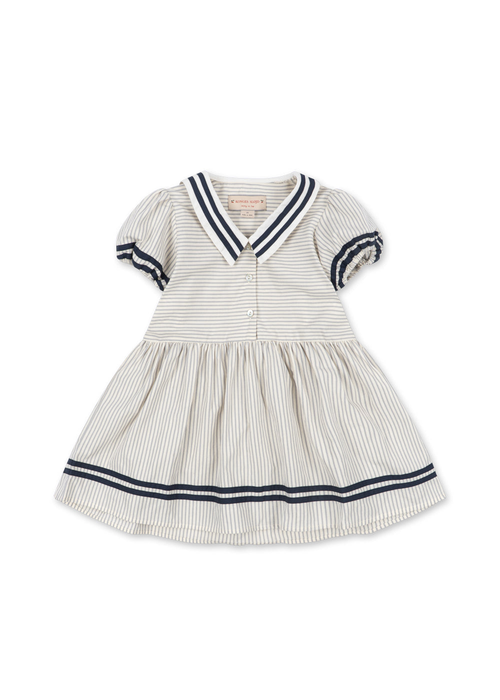 [Konges slojd] Allie Sailor Dress GOTS - Bleu Stripe