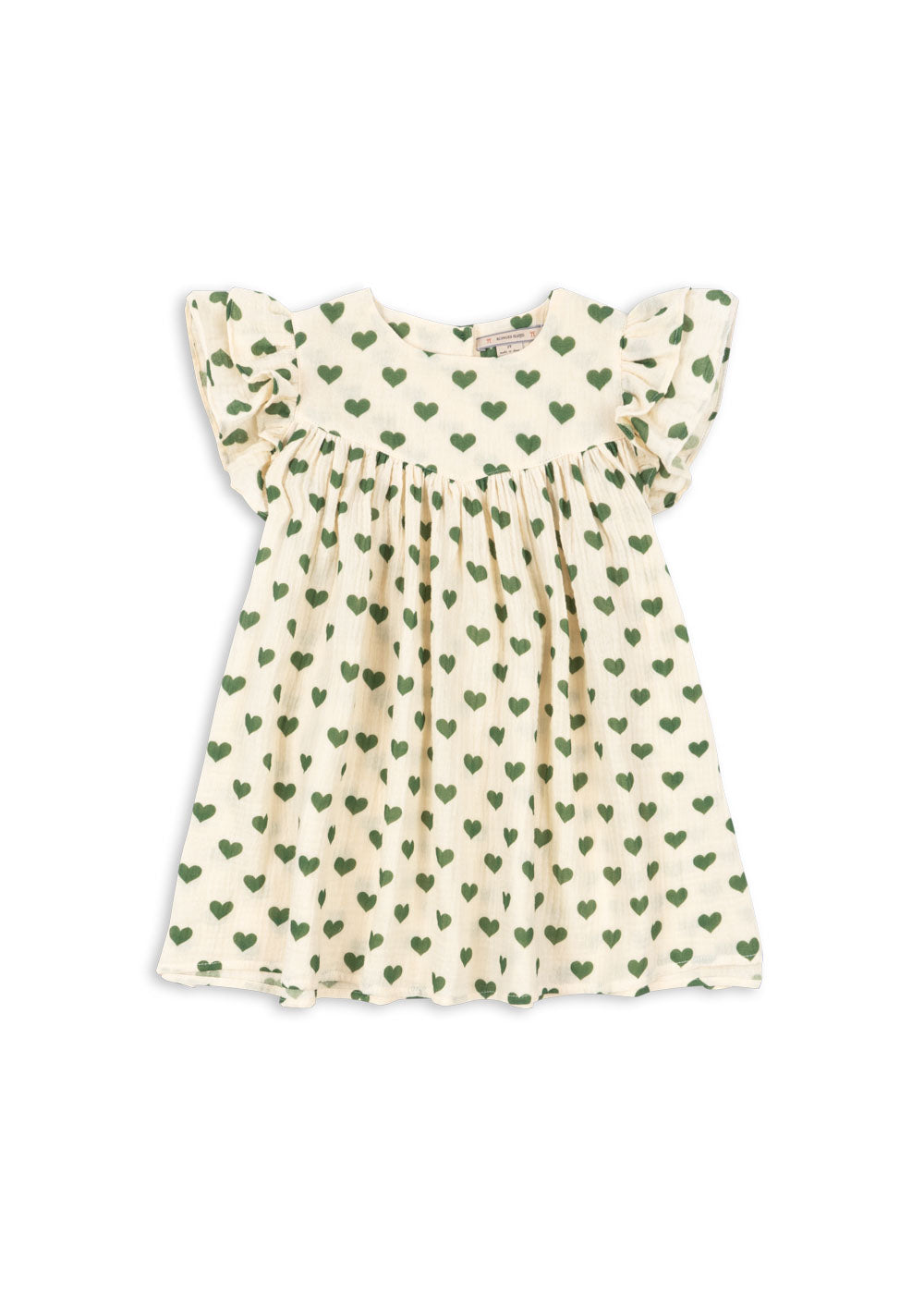 [Konges slojd]Coco Dress GOTS - Amour Verde