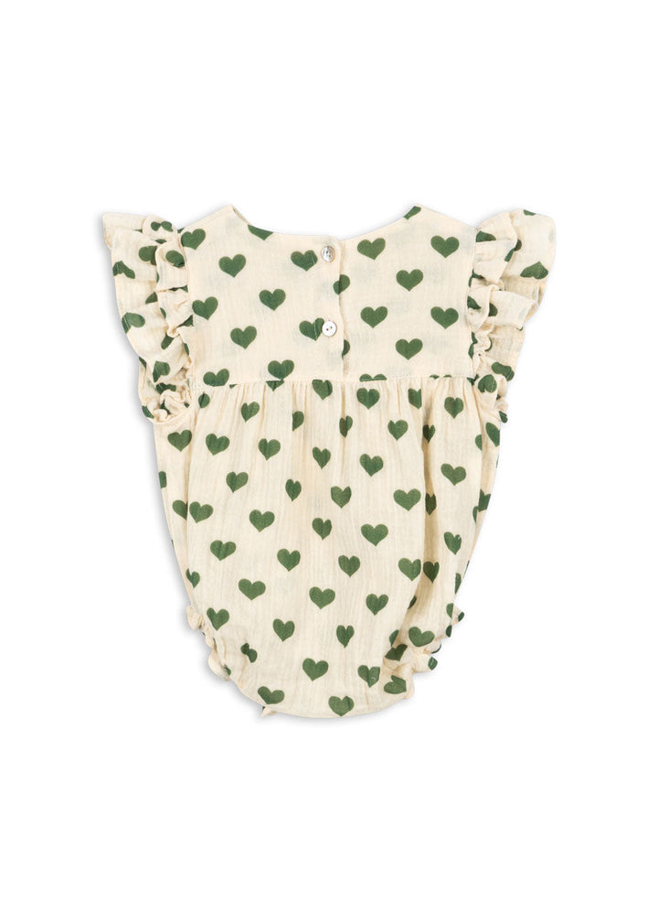 [Konges slojd] Coco Romper GOTS - Amour Verde