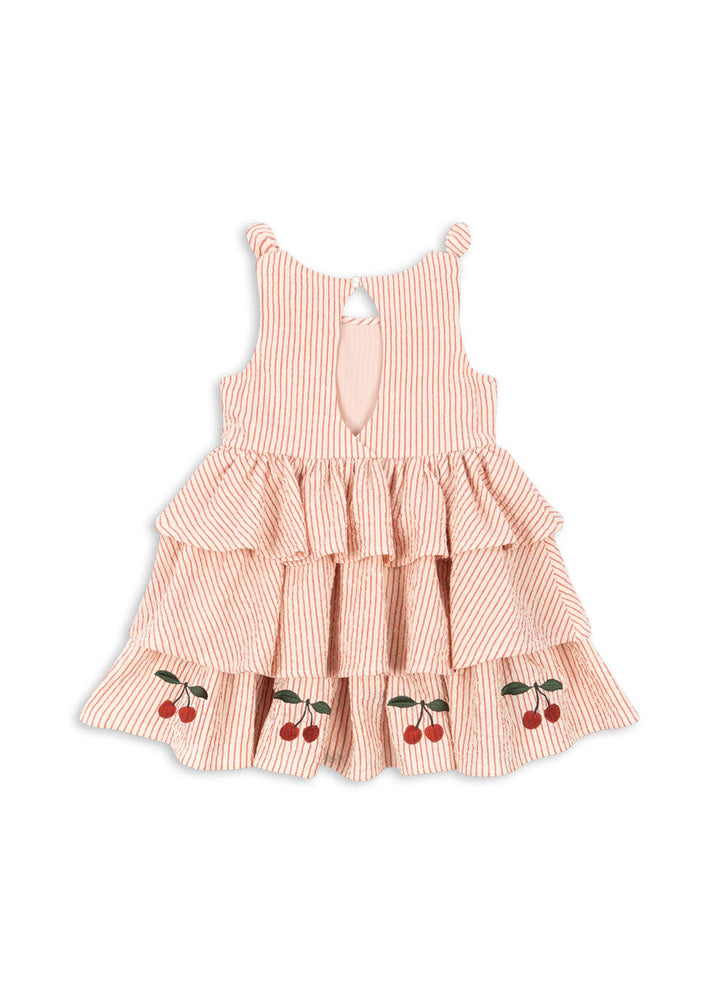 [Konges slojd] Ellie Dress GOTS - Amour Stripe