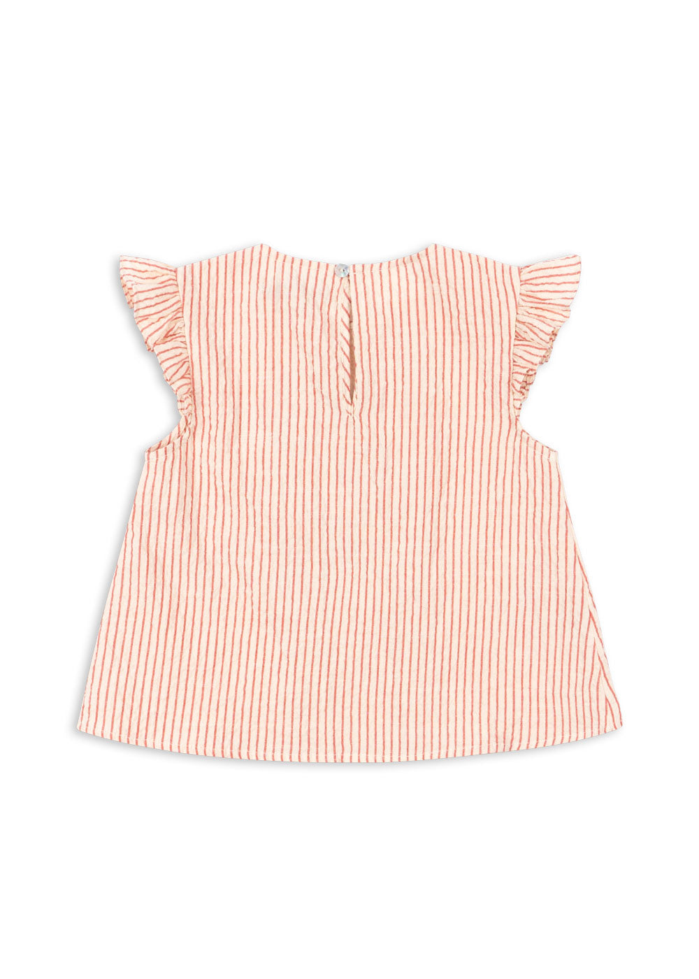 [Konges slojd] Ellie Frill Top GOTS - Amour STripe