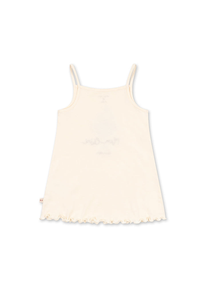 [Konges slojd] Famo Strap Dress GOTS - Ecru