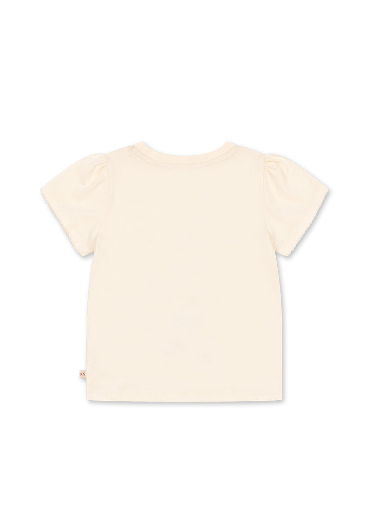 [Konges slojd] Famo Puff Tee GOTS - Ecru