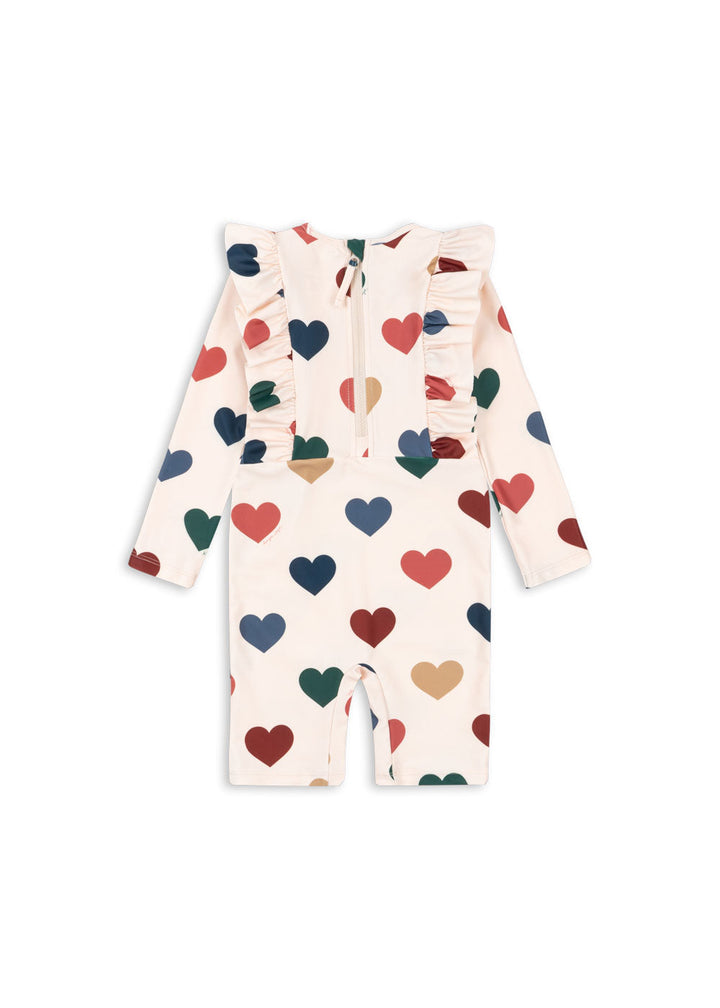 [Konges slojd]Manuca Frill Onesie - Bon Boeur Colore