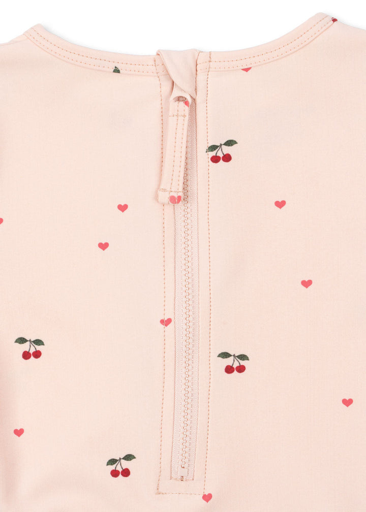 [Konges slojd]Merle LS Swimsuit GRS - Cherry Coeur Rose