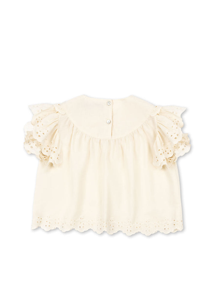 [Konges slojd]Posey Top- Antique White