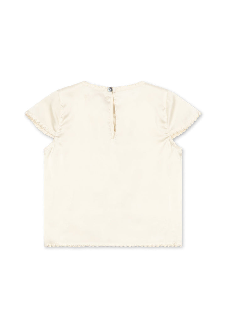 [Konges slojd]Sheeny SS Top - Buttercream