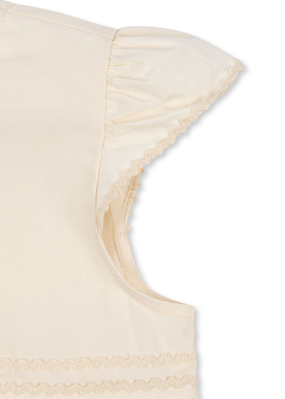 [Konges slojd]Aaliyah Dress GOTS - Eggnog