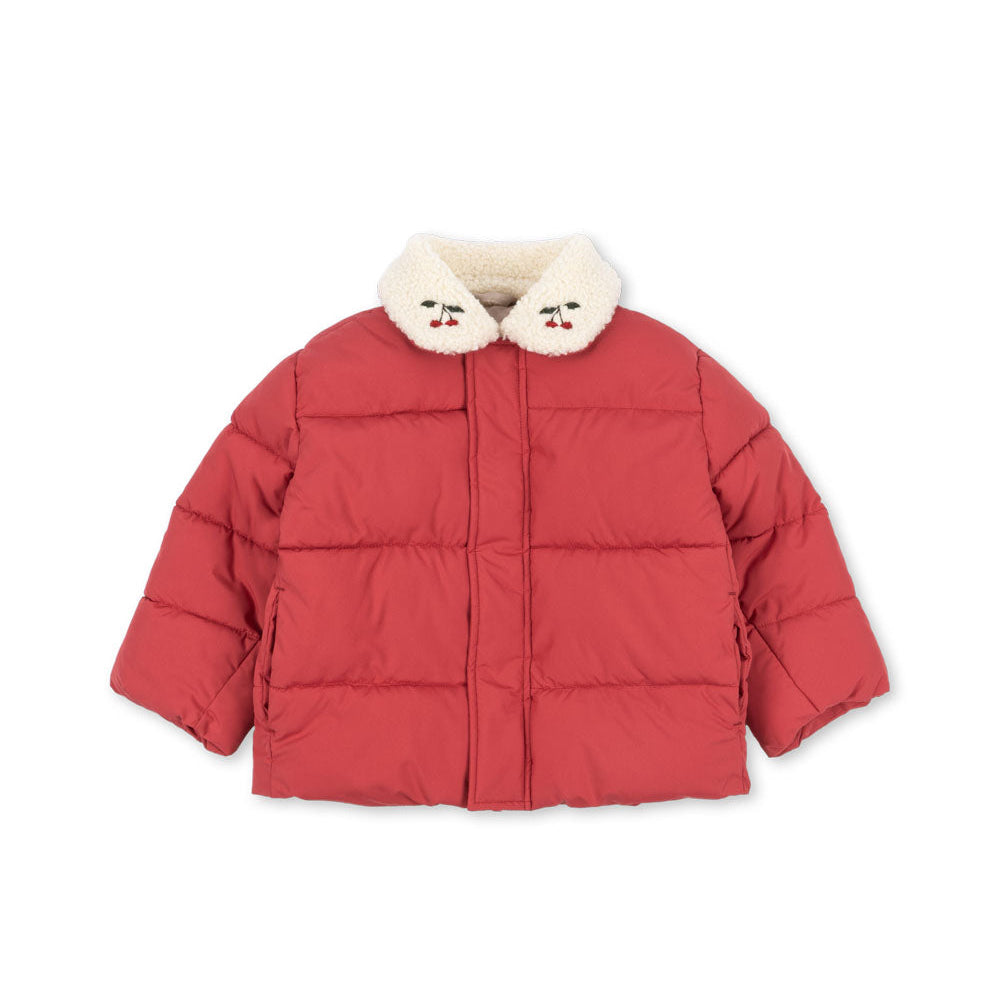 [Konges slojd]Alpi Collar Jacket - Cardinal