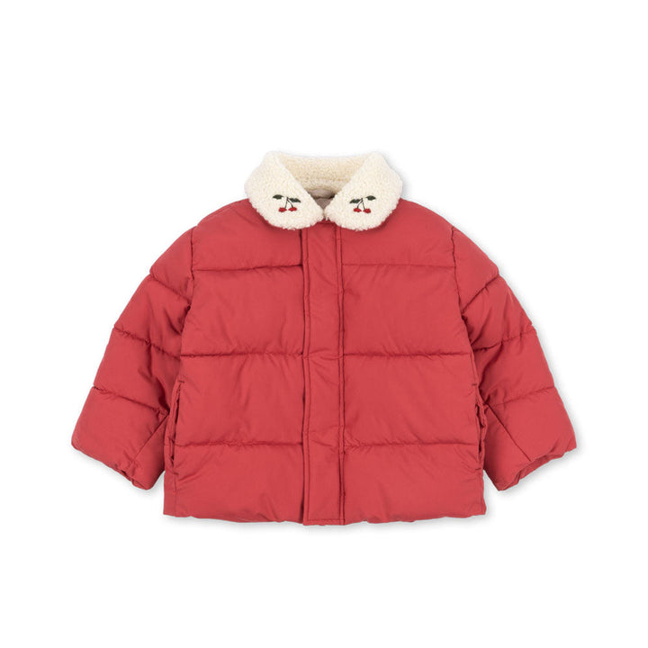 [Konges slojd]Alpi Collar Jacket - Cardinal