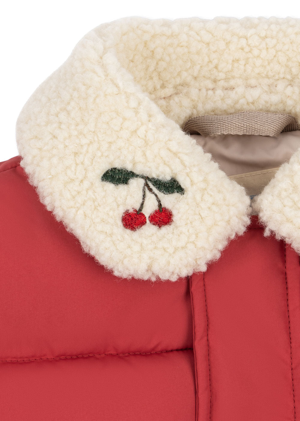 [Konges slojd]Alpi Collar Jacket - Cardinal