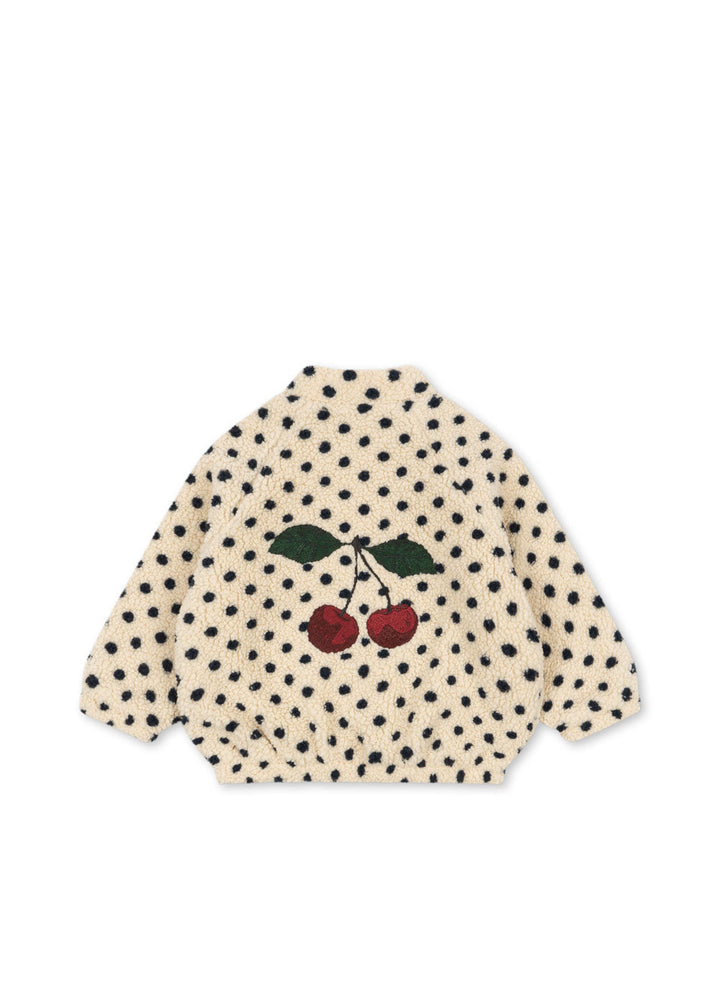 [Konges slojd]Jody Embroidery Teddy Jacket - Dot Lumiere