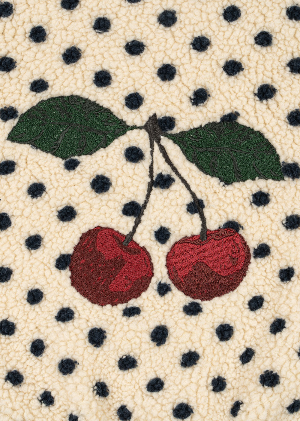 [Konges slojd]Jody Embroidery Teddy Jacket - Dot Lumiere