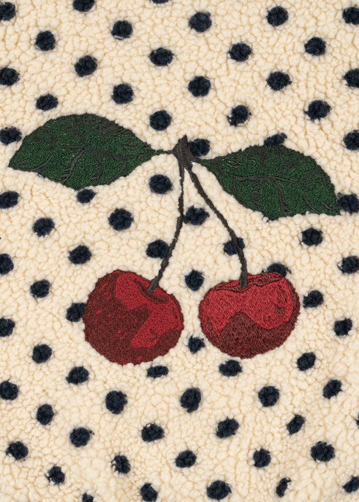 [Konges slojd]Jody Embroidery Teddy Jacket - Dot Lumiere