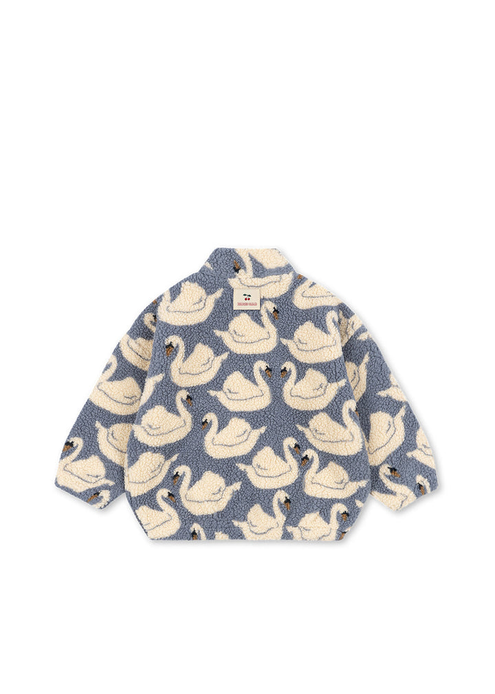 [Konges slojd]Jody Teddy Jacket GRS -Swan