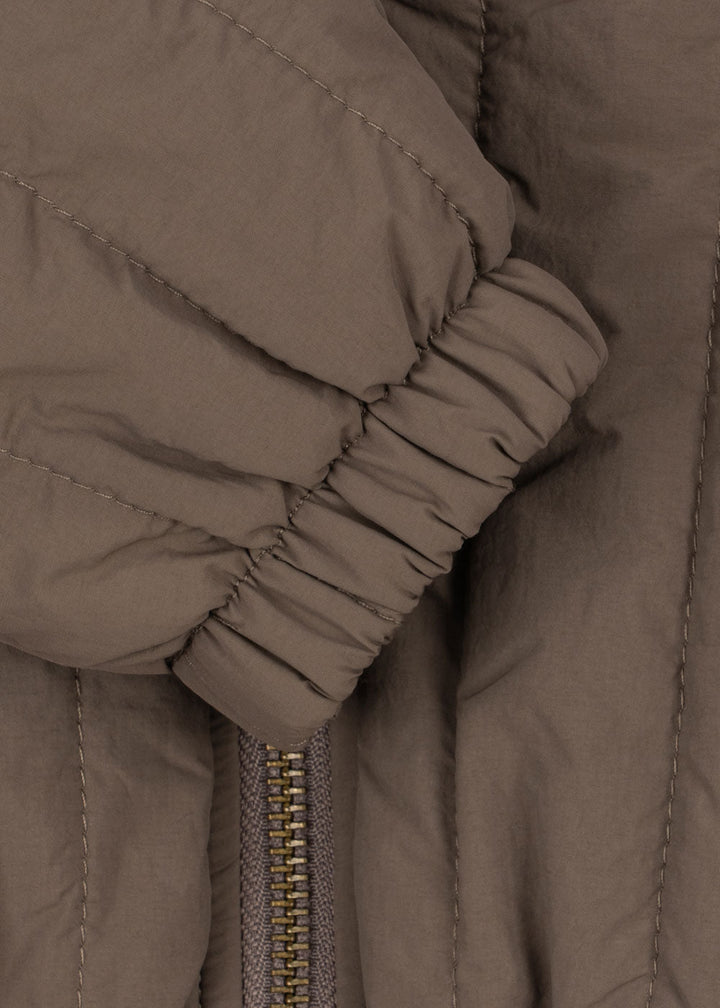 [Konges slojd]Juno Terry Bomber Jacket - Walnut