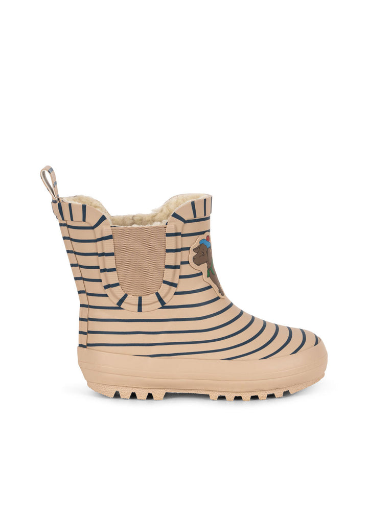 [Konges slojd] Roi Printed Rain Boot - Stripe La Mer