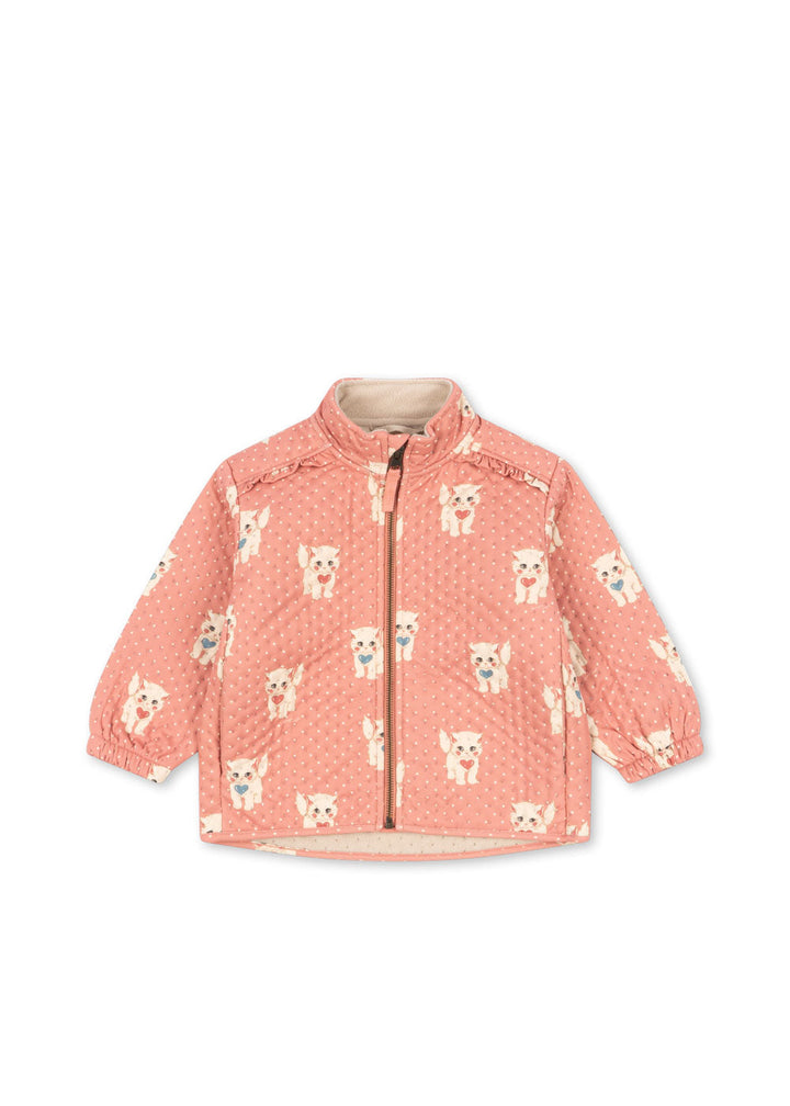 [Konges slojd]Thermo Frill Jacket GRS - Ciao Miao Rose