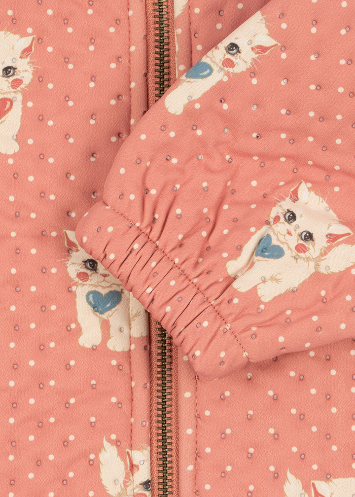 [Konges slojd]Thermo Frill Jacket GRS - Ciao Miao Rose
