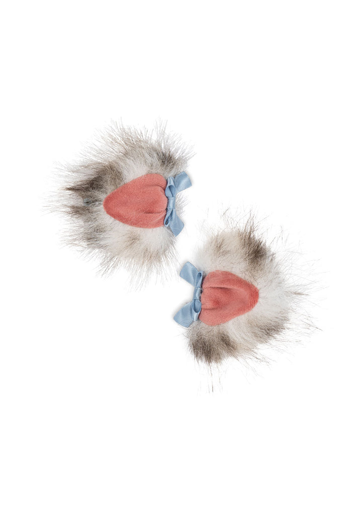 [Konges Slojd]2Pack Kitty Furry Ear Clip - Kitty