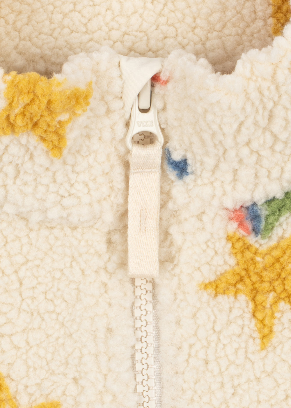 [Konges slojd]Jody Teddy Half Zip GRS -Rainbow Star