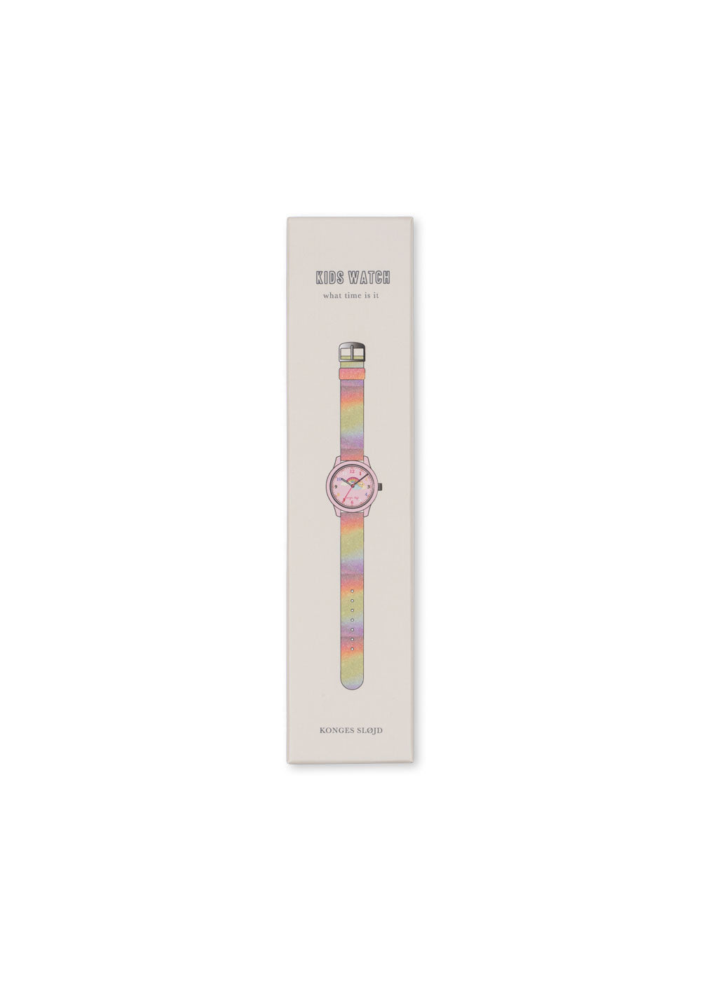 [Konges slojd]Kids Watch Rainbow - Rainbow Glitter