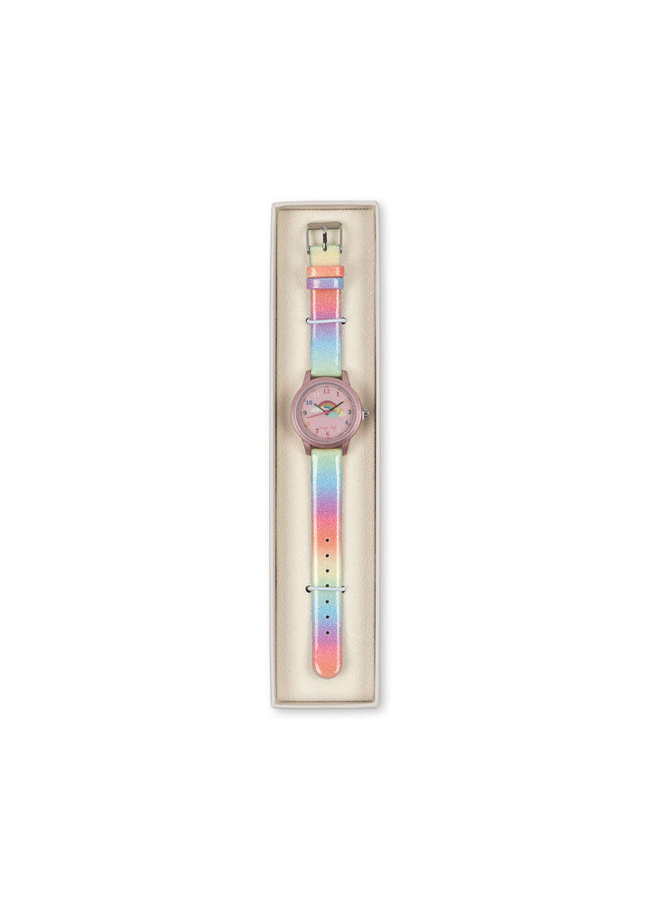 [Konges slojd]Kids Watch Rainbow - Rainbow Glitter